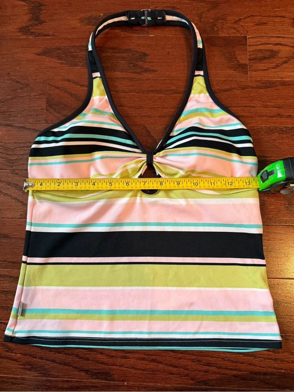Anne Cole 3-Piece Striped Tankini Bikini Swim Set Mixed Sizes M/L/XL